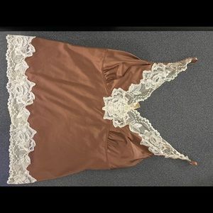 Banana republic silk and lace camisole